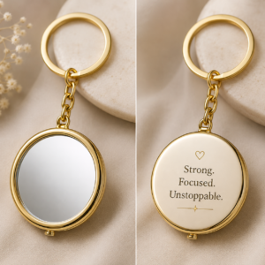 mirror keyring — 44mm